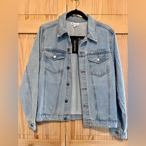 NWT Peloton women’s Jean jacket size small